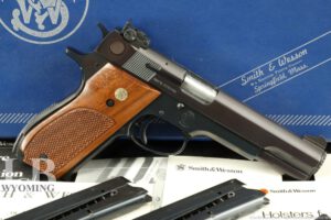 Smith and Wesson Model 52-2 Semi-Automatic Pistol With Box 1978 production