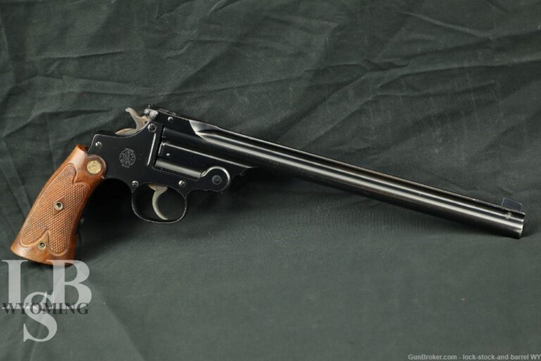 Smith and Wesson Third Model Perfected Target with 10 inch barrel 22lr ...
