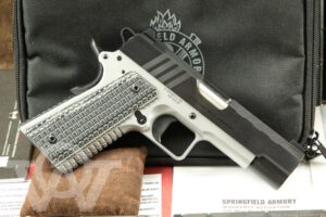 Springfield Armory 1911 Emissary 9mm 4.25" Blued SS Pistol Match Grade