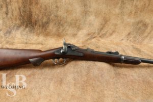 Springfield Armory Trapdoor Model 1877 Carbine 22” .45-70 Rifle, 1880 Antiq