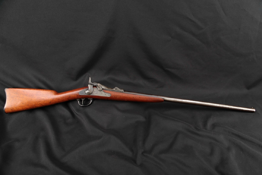 Springfield Forager Model 1881 U.S. Trapdoor Shotgun Single Shot Shotgun, MFD 1881-1885 Antique overall