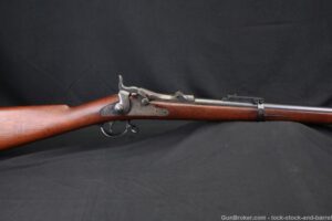 Springfield Model 1884 Trapdoor .45-70 GOVT Single-Shot Rifle, 1888 Antique