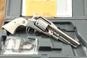 Stainless Ruger Old Army 5 3/8” Howell .45LC Single Action Revolver 2007
