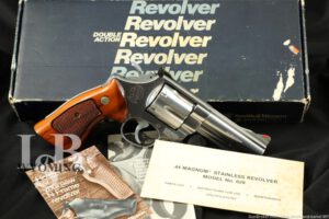 Stainless Smith & Wesson S&W Model 629-1 The .44 Magnum 4" Revolver