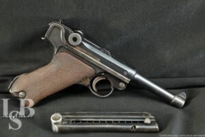 Su38 DWM P.08 .30 Luger 7.65mm Semi-Automatic Pistol, 1928-1929 C&R