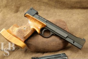 Swiss Hammerli Model 215 .22LR Rimfire Semi Auto Target Pistol