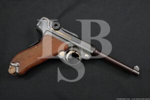 Swiss Waffenfabrik Bern 1900/06 W+F 06/24 7.65mm .30 Luger Semi-Auto Pistol