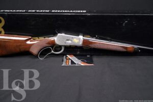 T. Naka Engraved Browning Model 65 High Grade .218 Bee Lever Rifle MFD 1989