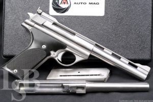 TDE North Hollywood AutoMag Model 180 .357 AMP & .44 AMP 6.5" Pistol, C&R