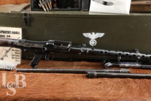 TNW MG 34 8mm 24” Semi Auto Rifle WWII MG34 w/ Bipod 3 Barrels & Much More