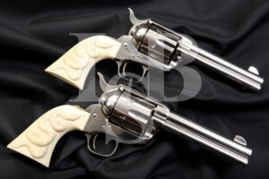 Tuned & Matched Pair of 3rd Generation Colt SAA Single Action Army Revolvers, Paul Persinger Grips