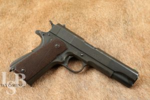 U.S. Army Colt 1911-A1 .45 ACP 5" Semi-Auto Pistol C&R 1943