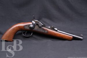 U.S. Springfield 1873 Converted Pistol .45-70 Gov Trapdoor Handgun Antique