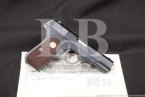 US Army General Officer Colt 1908 .380 ACP Semi-Auto Pistol, MFD 1944 C&R