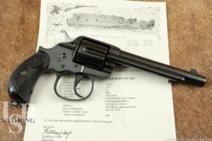 US Colt Model 1878/1902 Philippine Alaskan .45 DA Revolver, MFD 1902 C&R