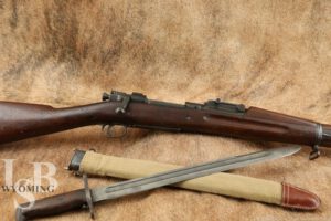 US Springfield M1903 Mk. 1 Pedersen Cut .30-06 Rifle & Bayonet, 1920 C&R
