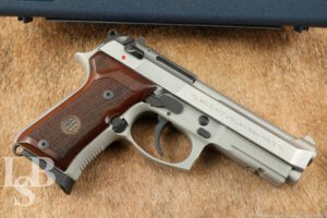 USA Beretta Model 92FS Compact L INOX 4.3” 9mm Stainless M9A1 W/ Rail