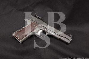 USGI Springfield Armory National Match Colt Slide Remington Rand Frame, C&R