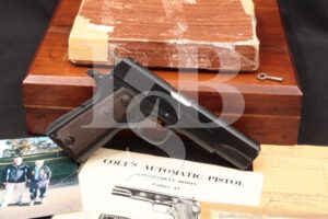 USMC Captain James Burns Colt Commercial Government Model 1911, 1966 C&R