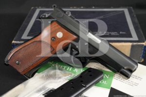 USMC First Year Smith & Wesson S&W Pre-Model 39 9mm Semi-Auto Pistol C&R