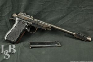 Unique Model D-4 .22 Long Rifle LR Single Action Semi Automatic Pistol, C&R