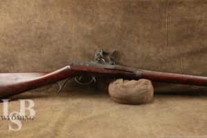 United States Model 1819 Hall Rifle .52 Cal Flintlock Rifle Antique 1837