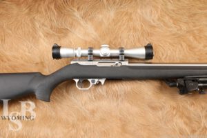 Volquartsen Classic 17 HMR 18” Hogue Semi-Auto Rifle w/ Leupold Scope
