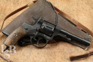 WW2 Russian Nagant M1895 7.62x38R DA/SA Revolver & Holster, 1941 C&R