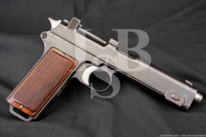 WWI Austrian Steyr-Hahn Model 1912 9x23mm Semi-Automatic Pistol Ca 1916 C&R