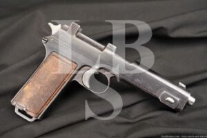 WWI Austro-Hungarian Steyr-Hahn M1912 9x23mm 5" Semi-Automatic Pistol C&R