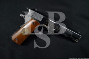 WWI Colt Commemorative Meuse Argonne 1911 .45 ACP 5" Pistol, MFD 1969 C&R