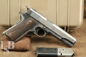 WWI Colt Model of 1911 U.S. Army .45 ACP Semi-Automatic Pistol, 1918 C&R