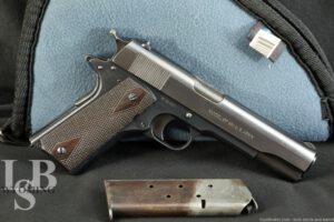 WWI Colt Model of 1911 U.S. Army .45 ACP Semi-Automatic Pistol, 1918 C&R