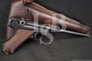 WWI DWM Lange Pistole Artillery Luger 9mm 7.9" Semi-Auto Pistol 1917 C&R