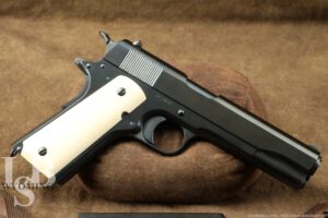 WWI Springfield Frame Colt Slide 1911 US Army 45 ACP Doug Turnbull Restored