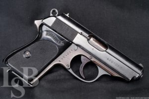 WWII Era Walther Model PPK Commercial .32 ACP Semi-Auto Pistol MFD 1945 C&R
