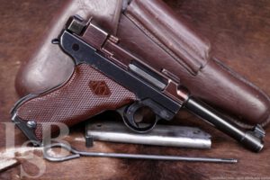 WWII Finnish Valtion Kivääritehdas VKT Lahti L-35 9mm Semi-Auto Pistol, C&R