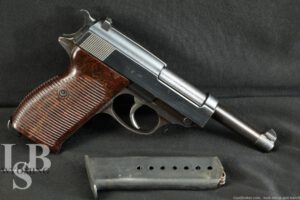 WWII German Military Mauser byf-44 P.38 9mm Semi-Automatic Pistol, 1944 C&R