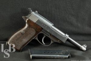 WWII German Walther P.38 AC-42 AC42 9mm Semi-Automatic Pistol, 1942 C&R