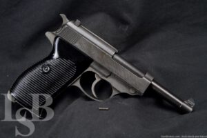 WWII German Walther P.38 P-38 ac44 9mm Semi-Automatic Pistol, 1944 C&R