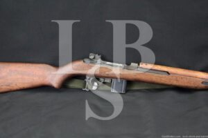WWII IBM M1 Carbine I.B.M. US U.S. .30 Semi Automatic Rifle 1944 C&R