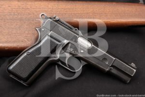 WWII Inglis MkI* Mk I* Hi Power Chinese Contract 9mm Semi-Auto Pistol, C&R