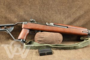 WWII Inland Division M1 Carbine .30 Carbine w/Aftermarket M1A1/M2 Stock C&R