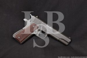 WWII Ithaca U.S. Model 1911-A1 M1911A1 .45 ACP Semi-Auto Pistol, 1943 C&R