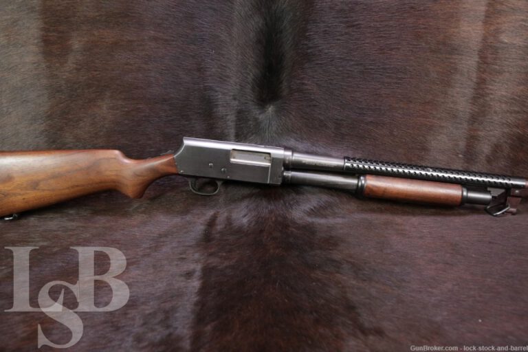 WWII J. Stevens Model 520-30 Trench Gun 12 GA 20″ Pump Action Shotgun C ...