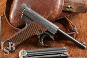 WWII Japanese Nagoya 2nd Series Type 14 8mm Nambu Semi-Auto Pistol 1944 C&R