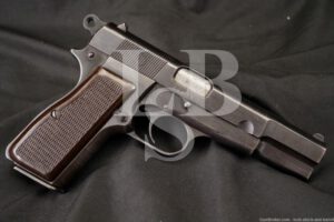WWII NSDAP FN Browning WaA140 P35 Hi-Power 9mm Semi-Auto Pistol, 1944 C&R
