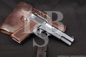 WWII Nazi Marked FN P35 M1935 Hi Power Tangent Sight 9mm Semi-Auto 1941 C&R