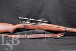 WWII Remington 1903-A4 Sniper 03A3 .30-06 Sprg Scope Bolt Rifle 1943 C&R