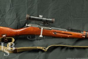 WWII Russian Tula Mosin Nagant 91/30 PU Sniper-Style 7.62x54 Rifle 1939 C&R